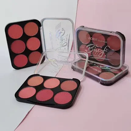 پالت رژگونه 6 عددی ‌جامد ویولت (Violet)