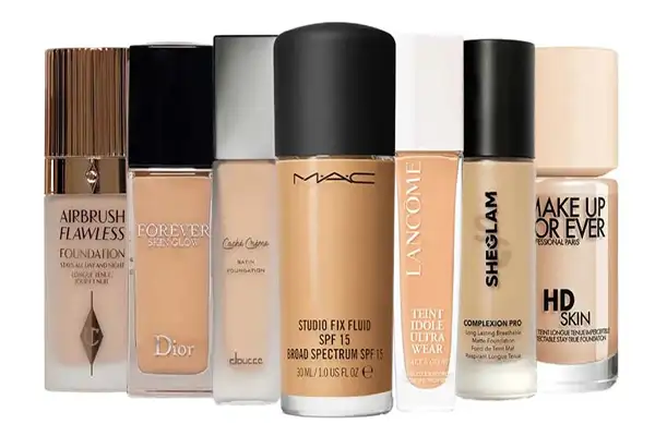 کرم پودر مناسب پوست چرب با کاور بالا