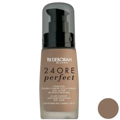 Deborah 24Ore Perfect Foundation Model No. 01 2 کرم پودر دبورا مدل 24Ore Perfect شماره 01