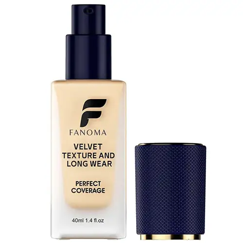 Fanoma LONG WEAR Foundation Model No. 02, Volume 45 ml 2 کرم پودر فانوما مدل LONG WEAR شماره 02 حجم 45 میلیلیتر