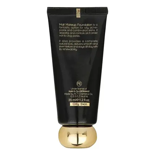 My Black Diamond Series Matt Makeup Foundation No. 03 2 کرم پودر مای سری Black Diamond مدل Matt Makeup شماره 03