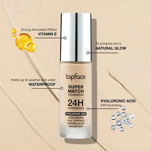Top Face Powder Cream Model SUPER MATCH No. 003 Volume 30 ml 2 کرم پودر تاپ فیس مدل SUPER MATCH شماره 003 حجم 30 میلی لیتر
