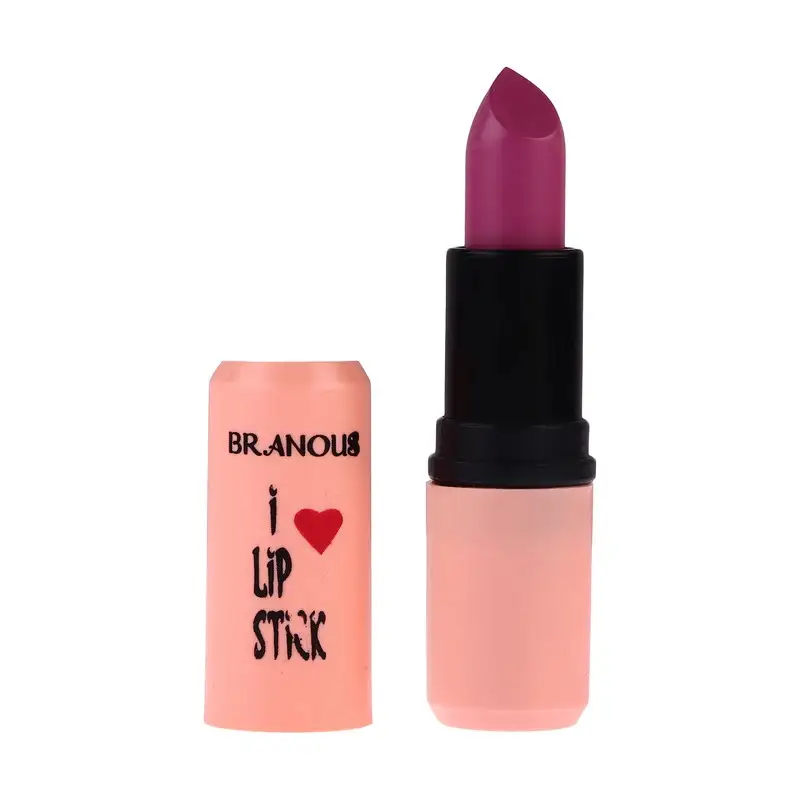 Lipstick Long Lasting 2 رژ لب جامد مات برانوس مدل Long Lasting